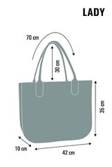 Eko-veltinio rankinė Lady Clementine цена и информация | Женская сумка Bugatti | pigu.lt