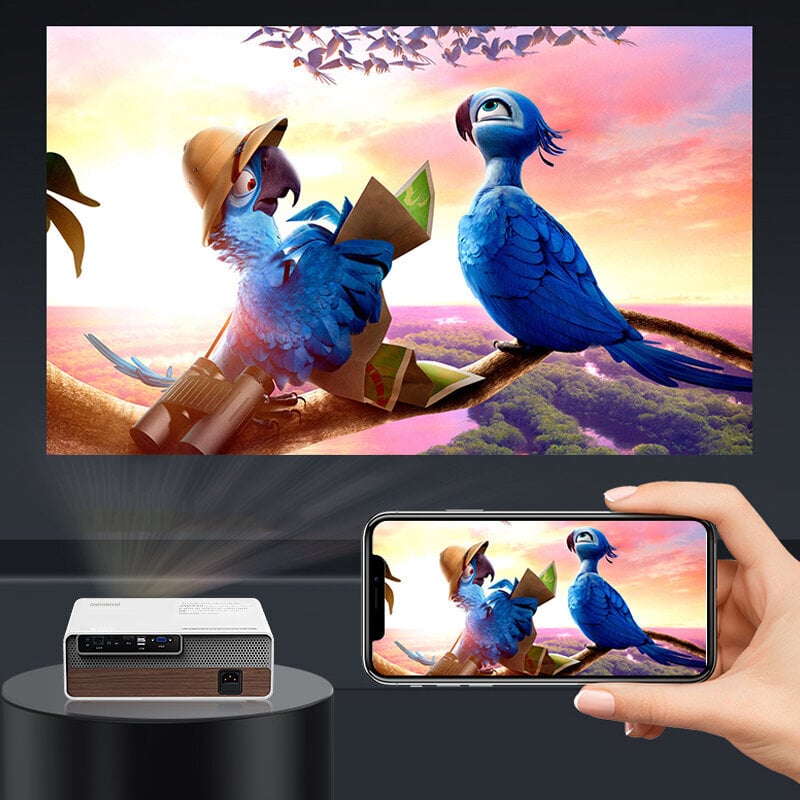 Vidéoprojecteur LED Full HD 4K Wifi Bluetooth® Android® 9.0