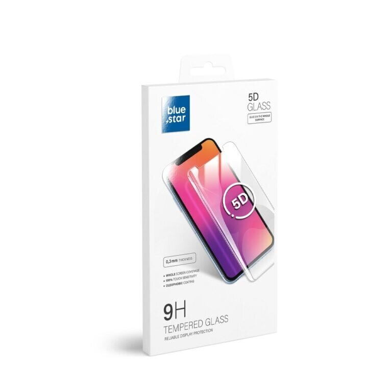 Beep skirtas Blue Star 5D 9H, skirtas iPhone 12 Pro Max kaina ir informacija | Apsauginės plėvelės telefonams | pigu.lt