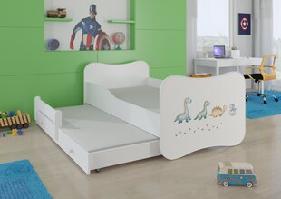 Детская кровать Gonzalo II Dinosaurs 160x80см + матрас цена и информация | Детские кровати | pigu.lt