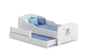 Vaikiška lova Amadis II Teddy Bear and Cloud 160x80cm kaina ir informacija | Vaikiškos lovos | pigu.lt