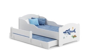 Vaikiška lova Amadis II Sea Animals 160x80cm kaina ir informacija | Vaikiškos lovos | pigu.lt