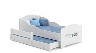 Vaikiška lova Amadis II Plane 160x80cm kaina ir informacija | Vaikiškos lovos | pigu.lt