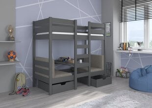 Vaikiška lova Bart 190x87x170cm kaina ir informacija | Vaikiškos lovos | pigu.lt