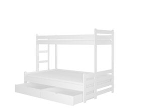 Детская кровать Benito 212x80см + матрас цена и информация | Детские кровати | pigu.lt