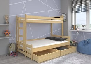 Детская кровать Benito 212x80см + матрас цена и информация | Детские кровати | pigu.lt