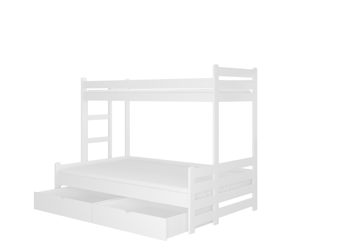Vaikiška lova Benito 212x90cm kaina ir informacija | Vaikiškos lovos | pigu.lt