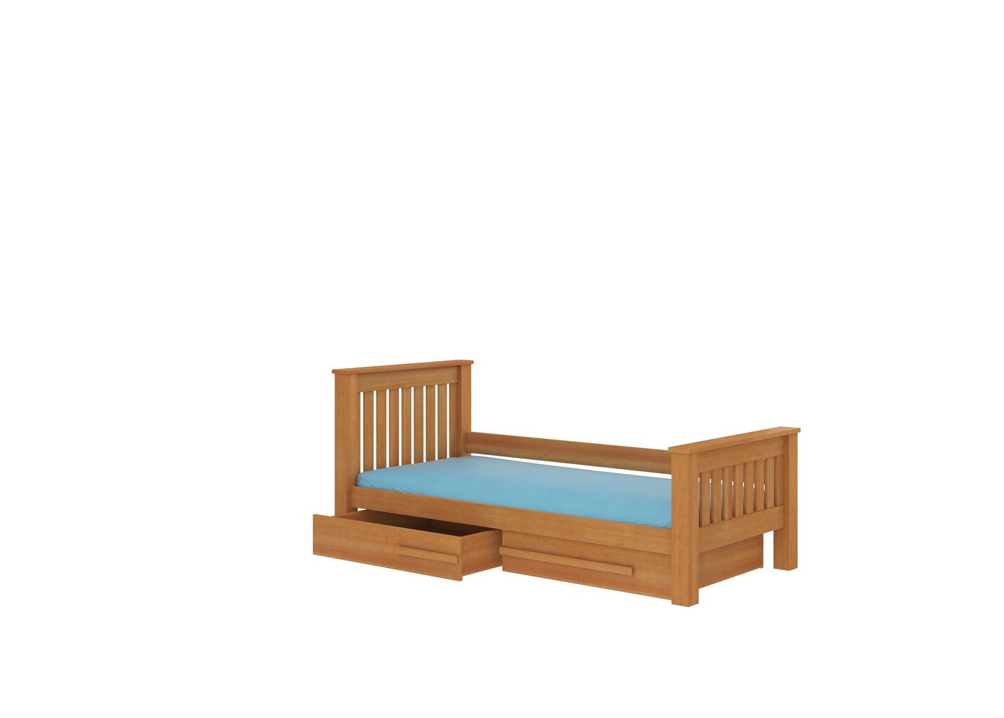Vaikiška lova Carmel 217x104x97cm kaina ir informacija | Vaikiškos lovos | pigu.lt