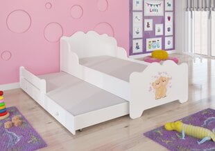 Vaikiška lova Ximena II Bears 160x80cm kaina ir informacija | Vaikiškos lovos | pigu.lt