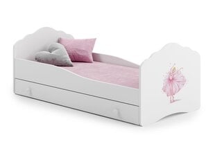 Vaikiška lova Casimo Ballerina 160x80cm kaina ir informacija | Vaikiškos lovos | pigu.lt