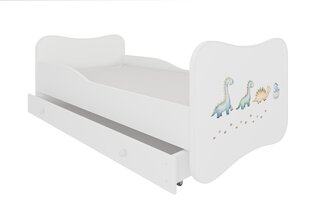 Детская кровать Gonzalo Dinosaurs 160x80см + Матрас + Ящик цена и информация | Детские кровати | pigu.lt