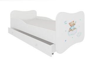 Детская кровать Gonzalo Teddy Bear and Cloud 160x80см + Матрас + Ящик цена и информация | Детские кровати | pigu.lt