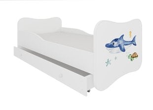 Vaikiška lova Gonzalo Sea Animals 160x80cm kaina ir informacija | Vaikiškos lovos | pigu.lt