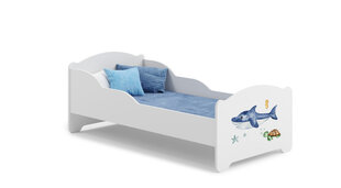 Lova ADRK Furniture Amadis Sea Animals, balta kaina ir informacija | Vaikiškos lovos | pigu.lt