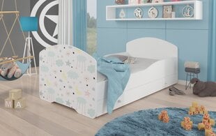 Vaikiška lova Pepe Galaxy 160x80cm kaina ir informacija | Vaikiškos lovos | pigu.lt