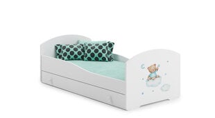 Vaikiška lova Pepe Teddy Bear and Cloud 160x80cm kaina ir informacija | Vaikiškos lovos | pigu.lt