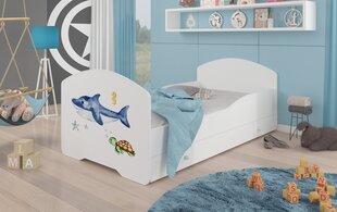 Vaikiška lova Pepe Sea Animals 160x80cm цена и информация | Детские кровати | pigu.lt