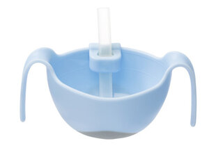 Протекающая чаша для еды с соломой B. BOX Жевательная резинка цена и информация | Детская посуда, контейнеры для молока и еды | pigu.lt