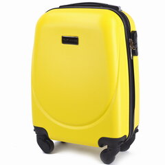 Mažas geltonas lagaminas Wings K310 XS (rankiniam bagažui) цена и информация | Чемоданы, дорожные сумки | pigu.lt
