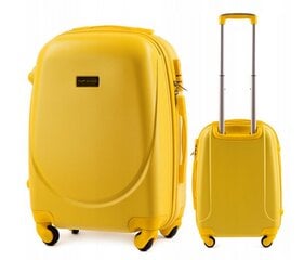 Nedidelis geltonas lagaminas Wings K310 S (rankiniam bagažui) kaina ir informacija | Lagaminai, kelioniniai krepšiai | pigu.lt