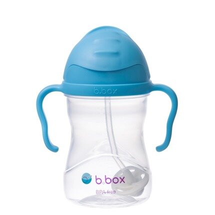 Vaikiška gertuvė B. BOX Blueberry 4 in 1, 4 mėn., mėlyna, 240 ml kaina ir informacija | Buteliukai kūdikiams ir jų priedai | pigu.lt