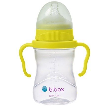 Vaikiška gertuvė B. BOX Lemon 4 in 1, 4 mėn., geltona, 240 ml kaina ir informacija | Buteliukai kūdikiams ir jų priedai | pigu.lt