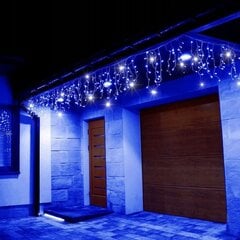 Girliandos Varvekliai LED 300 , Mėlyna kaina ir informacija | Girliandos | pigu.lt
