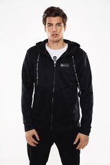 Vyriškas džemperis Energy Hoodie, juodos spalvos kaina ir informacija | Sportinė apranga vyrams | pigu.lt