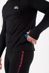 Vyriškas džemperis su aukšta apykakle Adapt, juodos spalvos kaina ir informacija | Sportinė apranga vyrams | pigu.lt