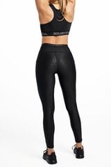 Женские тренировочные леггинсы SPEED X, черные цена и информация | Спортивная одежда для женщин | pigu.lt