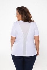 Marškinėliai moterims Ready +, baltos spalvos kaina ir informacija | Sportinė apranga moterims | pigu.lt