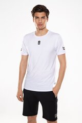 Vyriški marškinėliai Basic Tee, baltos spalvos kaina ir informacija | Sportinė apranga vyrams | pigu.lt