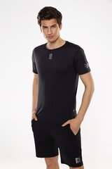 Vyriški marškinėliai Basic Tee, juodos spalvos kaina ir informacija | Sportinė apranga vyrams | pigu.lt