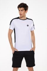 Vyriški marškinėliai Double Tee, baltos spalvos kaina ir informacija | Sportinė apranga vyrams | pigu.lt