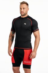 Vyriški dviratininko marškinėliai Cross SX, juodos spalvos kaina ir informacija | Sportinė apranga vyrams | pigu.lt