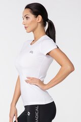 Термоактивная футболка CAPRI, белая цена и информация | Спортивная одежда для женщин | pigu.lt