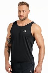 Vyriški berankoviai marškinėliai Fine, juodos spalvos kaina ir informacija | Sportinė apranga vyrams | pigu.lt