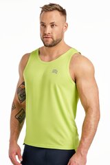 Vyriški berankoviai marškinėliai Fine, žalios spalvos kaina ir informacija | Sportinė apranga vyrams | pigu.lt