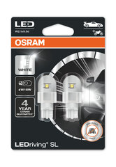 Osram 921DWP-02B lemputė W2.1x9.5d 12V LED, ryškiai baltai цена и информация | Автомобильные лампочки | pigu.lt