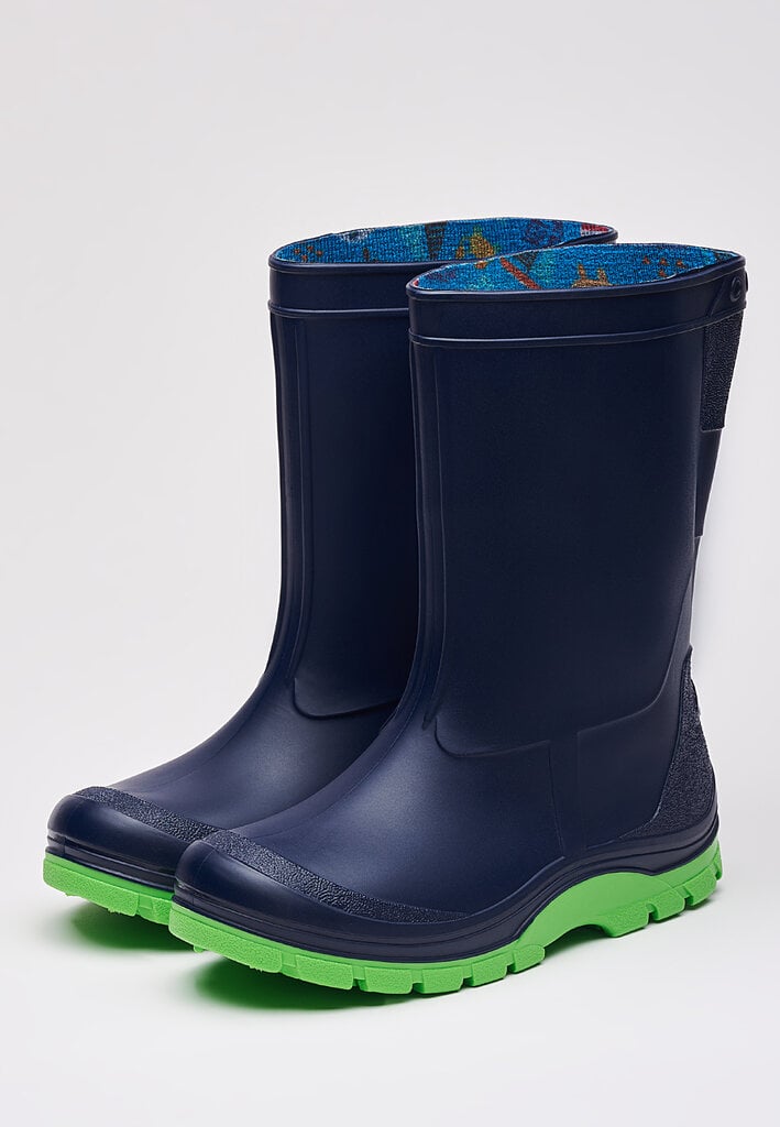 Guminiai batai vaikams Realpaks SD-2/2 tamsiai mėlyna kaina ir informacija | Guminiai batai vaikams | pigu.lt