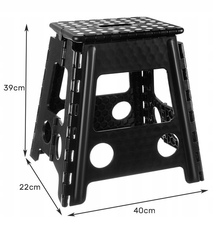 Sulankstoma taburetė 39cm цена и информация | Buitinės kopėčios, rampos | pigu.lt