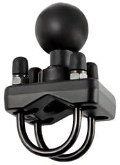 RAM® Double U-Bolt Ball Base for 1" - 1.25" Rails kaina ir informacija | Telefono laikikliai | pigu.lt