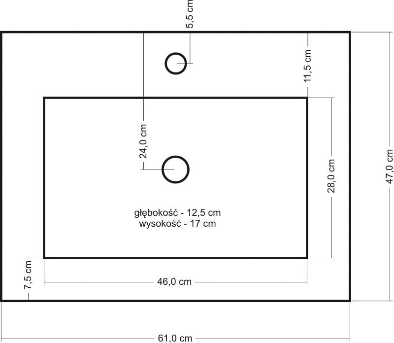 Praustuvas REA Dafne 60 kaina ir informacija | Praustuvai | pigu.lt