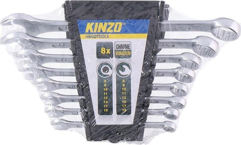 Veržliarakčių rinkinys Kinzo, 8vnt. kaina ir informacija | Mechaniniai įrankiai | pigu.lt