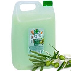 Жидкое мыло с ароматом оливы Pati, 5л цена и информация | Мыло | pigu.lt