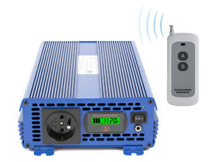 AZO Digital 12 VDC / 230 VAC ECO MODE SINUS IPS-2000S PRO 2000W voltage converter цена и информация | Преобразователи напряжения | pigu.lt