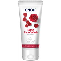 Veido prausiklis Rose Sri Sri Tattva, 100ml kaina ir informacija | Veido prausikliai, valikliai | pigu.lt