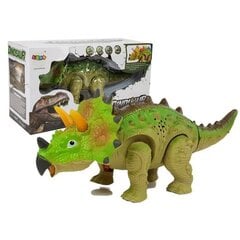 Динозавр трицератопс на батарейках Lean toys цена и информация | Игрушки для мальчиков | pigu.lt