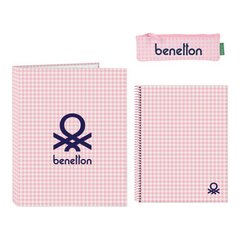 Канцелярский набор Benetton Vichy, 3 шт. цена и информация | Канцелярские товары | pigu.lt
