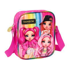 Krepšys mergaitėms Rainbow High, rožinis kaina ir informacija | Aksesuarai vaikams | pigu.lt